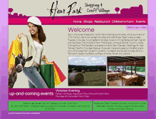 Tablet Screenshot of hoar-park.co.uk